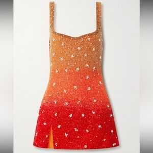 Sparkling Gradient Sleeveless Dress